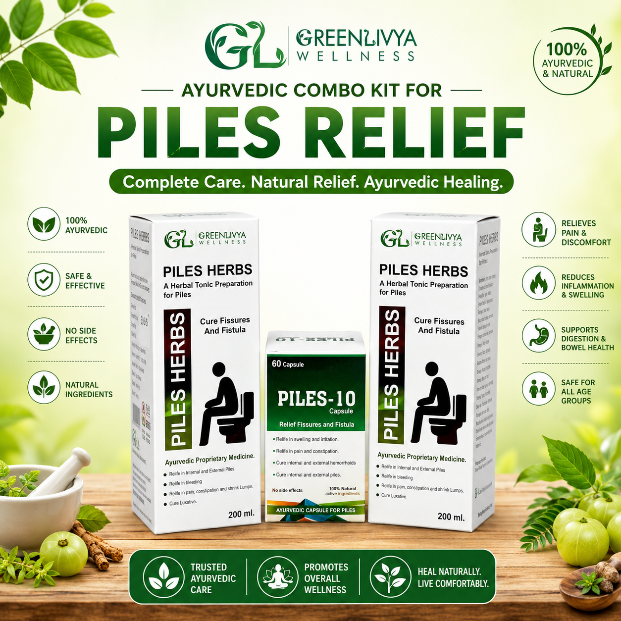 Piles Relief Combo